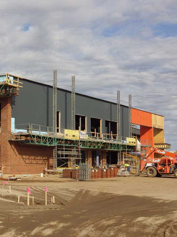 YMCA Building Under Construction